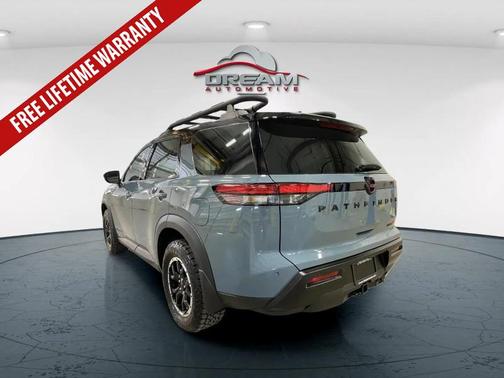 Baltic Teal/Super Black 2026 Nissan Pathfinder Rock Creek