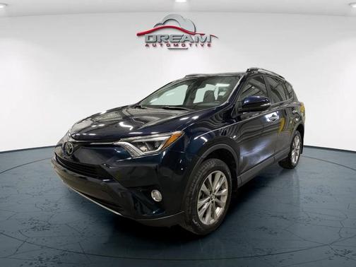 Galactic Aqua Mica 2017 Toyota RAV4 Limited