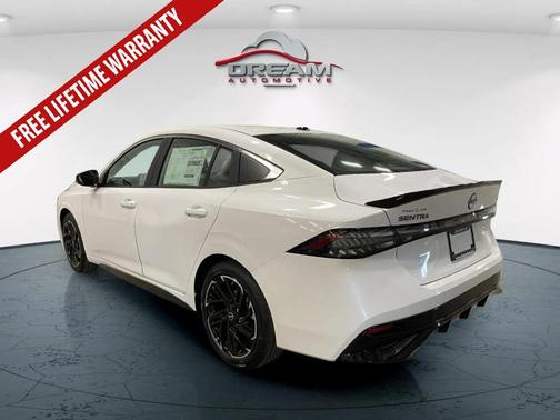 Aspen White Tricoat 2026 Nissan Sentra SR