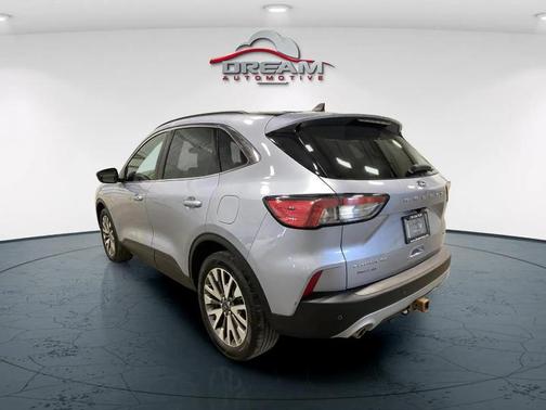 Iced Blue Silver Metallic 2022 Ford Escape Titanium