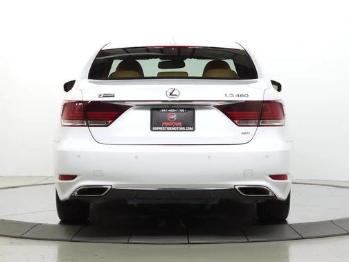 Pearl White 2015 Lexus LS 460 Base