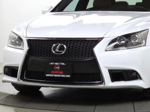 Pearl White 2015 Lexus LS 460 Base