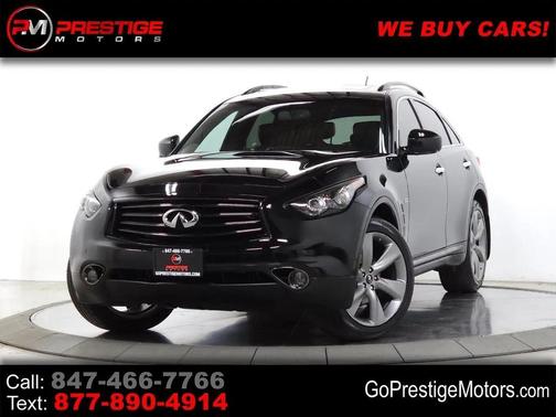 Black 2016 INFINITI QX70 Base