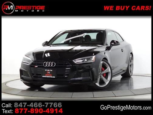 Black 2019 Audi S5 3.0T Premium Plus