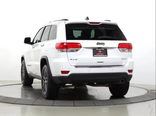 Bright White Clearcoat 2017 Jeep Grand Cherokee Limited