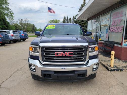 BLUE 2015 GMC Sierra 2500 SLE