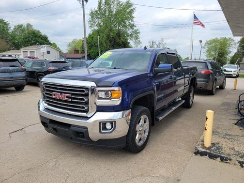 BLUE 2015 GMC Sierra 2500 SLE