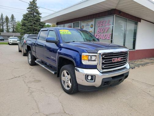 BLUE 2015 GMC Sierra 2500 SLE