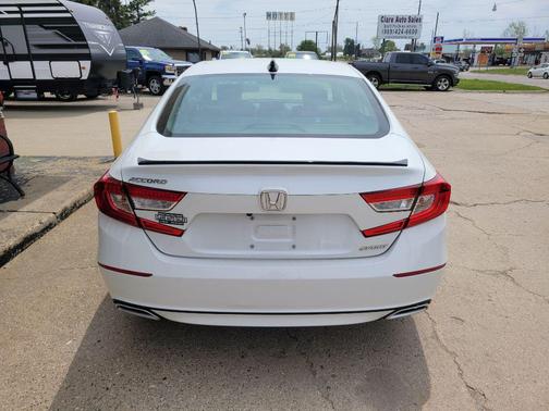 WHITE 2022 Honda Accord Sport 1.5T