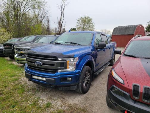 BLUE 2018 Ford F-150 XLT