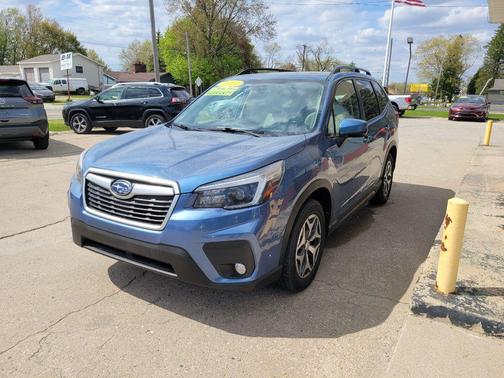 BLUE 2021 Subaru Forester Premium
