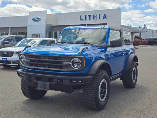 VELOCITY BLUE METALLIC 2024 Ford Bronco BLACK DIAMOND
