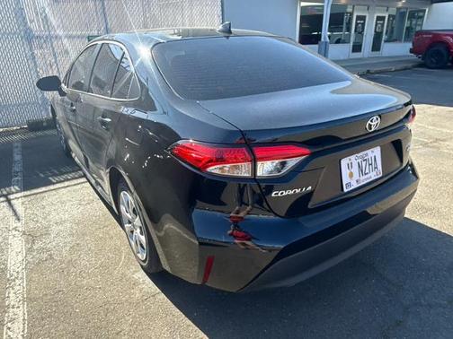 Midnight Black Metallic 2025 Toyota Corolla LE