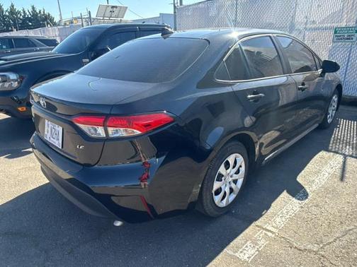 Midnight Black Metallic 2025 Toyota Corolla LE