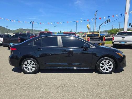 Midnight Black Metallic 2025 Toyota Corolla LE
