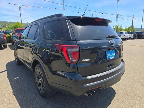 SHADOW BLACK 2018 Ford Explorer SPORT