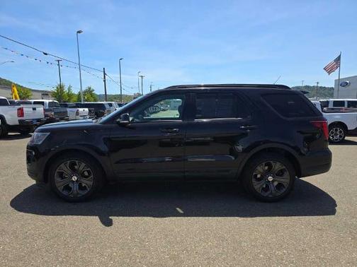 SHADOW BLACK 2018 Ford Explorer SPORT