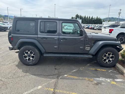 Gray 2019 Jeep Wrangler Unlimited SPORT