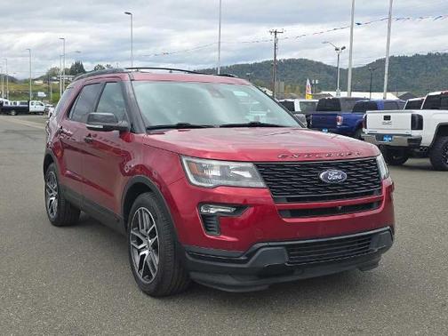 RUBY RED METALLIC TINTED CC 2019 Ford Explorer SPORT