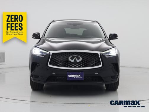 Black 2023 INFINITI QX50 Pure