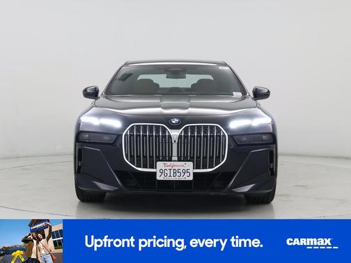 Blue 2023 BMW 740 I