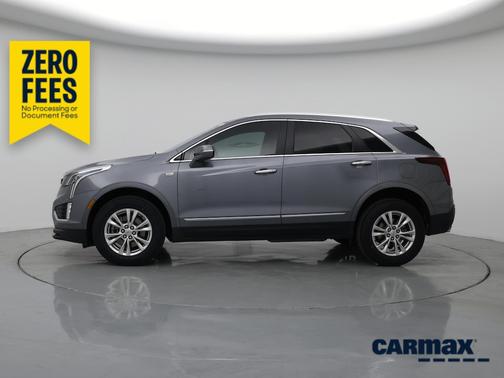 Silver 2021 Cadillac XT5 Luxury