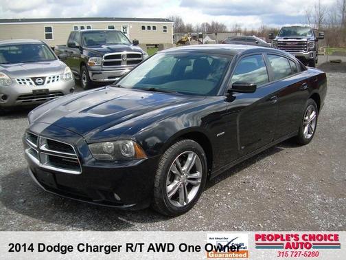 Black 2014 Dodge Charger R/T