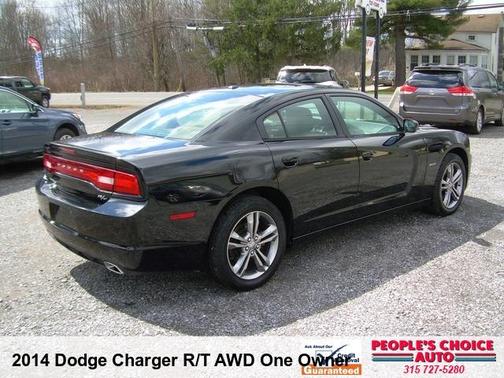 Black 2014 Dodge Charger R/T
