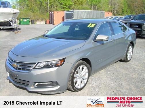 Gray 2018 Chevrolet Impala 1LT