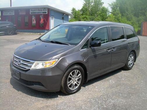 Gray 2013 Honda Odyssey EX-L