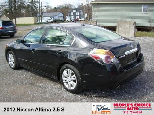 Super Black 2012 Nissan Altima 2.5 S