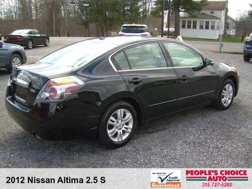 Super Black 2012 Nissan Altima 2.5 S