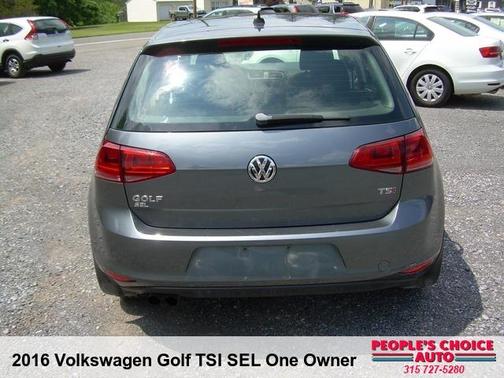 2016 Volkswagen Golf TSI SEL 4-Door