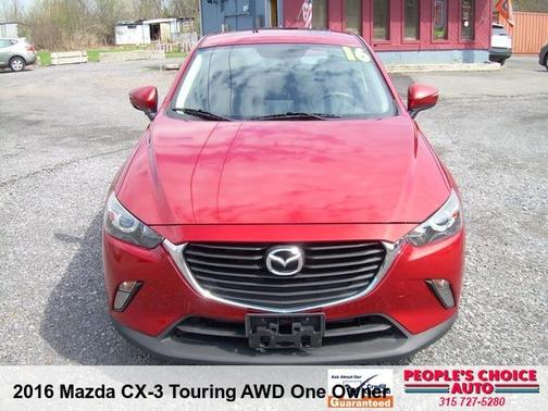 Soul Red Metallic 2016 Mazda CX-3 Touring