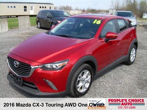 Soul Red Metallic 2016 Mazda CX-3 Touring