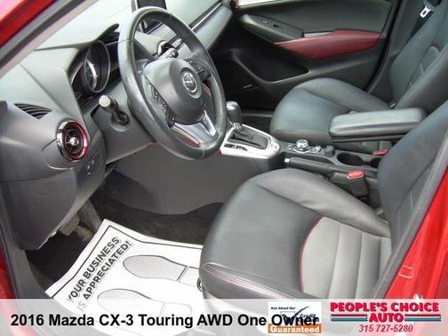 Soul Red Metallic 2016 Mazda CX-3 Touring