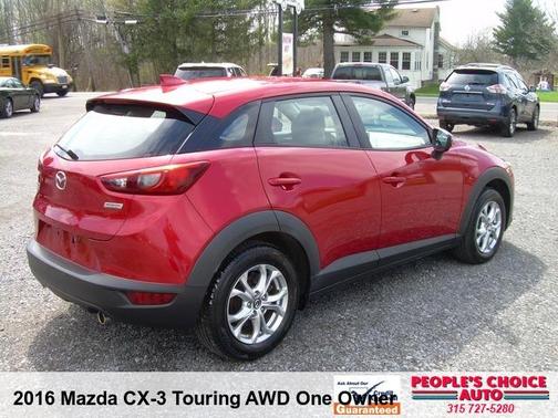 Soul Red Metallic 2016 Mazda CX-3 Touring