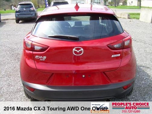 Soul Red Metallic 2016 Mazda CX-3 Touring