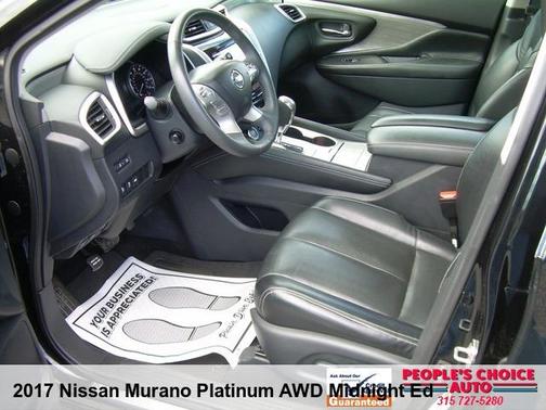 Magnetic Black 2017 Nissan Murano Platinum