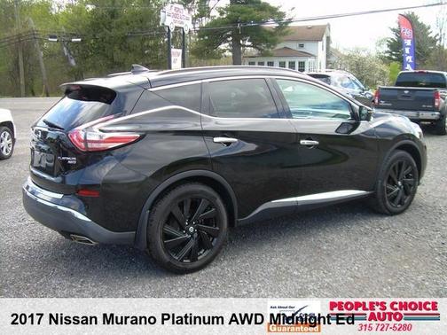 Magnetic Black 2017 Nissan Murano Platinum