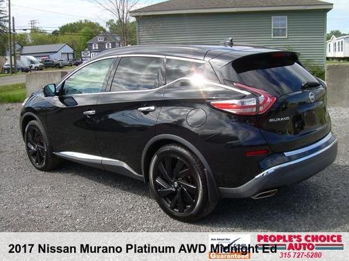 Magnetic Black 2017 Nissan Murano Platinum