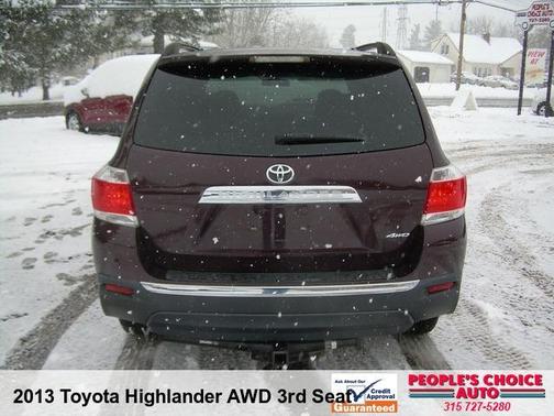 2013 Toyota Highlander 3RD SEAT