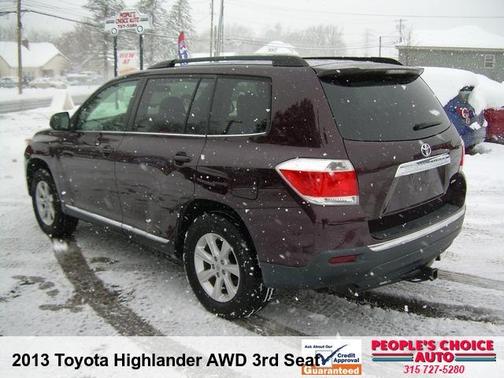 2013 Toyota Highlander 3RD SEAT