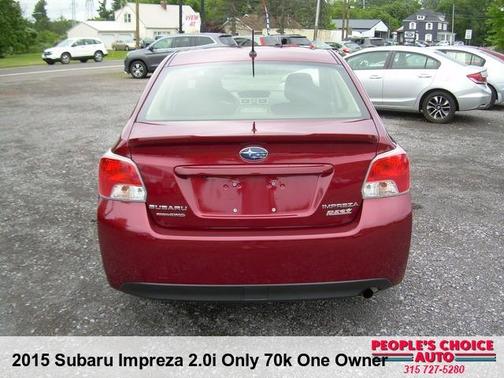 2015 Subaru Impreza 2.0i