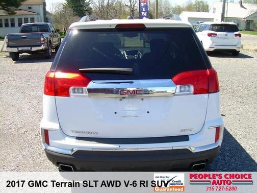 White 2017 GMC Terrain SLT