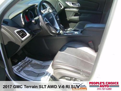 White 2017 GMC Terrain SLT