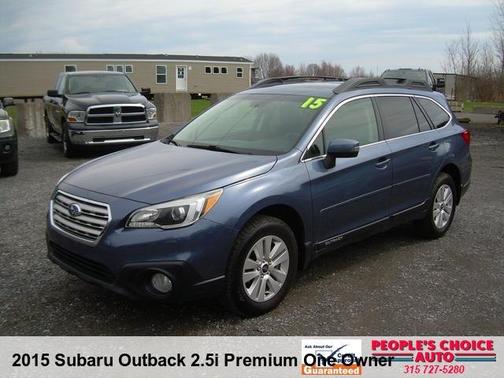 Twilight Blue Metallic 2015 Subaru Outback 2.5i Premium