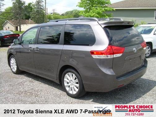 Gray 2012 Toyota Sienna XLE