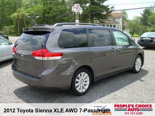 Gray 2012 Toyota Sienna XLE