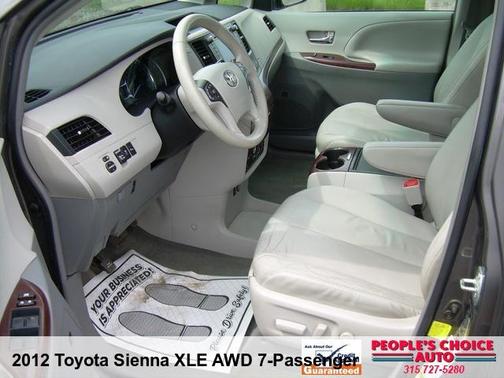 Gray 2012 Toyota Sienna XLE